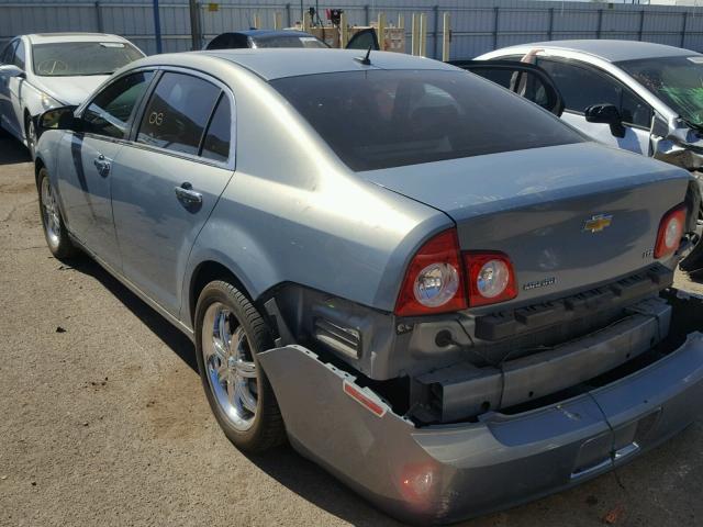 1G1ZK577894155783 - 2009 CHEVROLET MALIBU LTZ 蓝色 照片 3