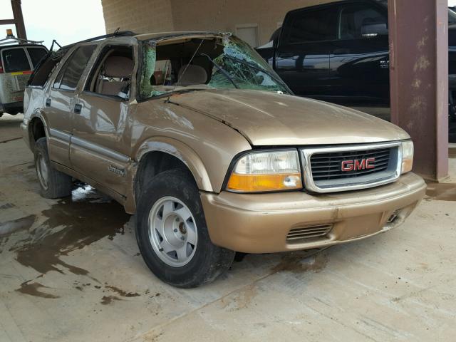 1GKCS13W7Y2146784 - 2000 GMC JIMMY GOLD photo 1