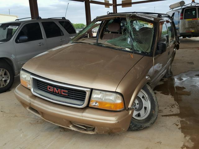 1GKCS13W7Y2146784 - 2000 GMC JIMMY GOLD photo 2