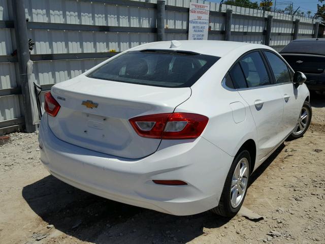 1G1BE5SM3G7298951 - 2016 CHEVROLET CRUZE LT WHITE photo 4