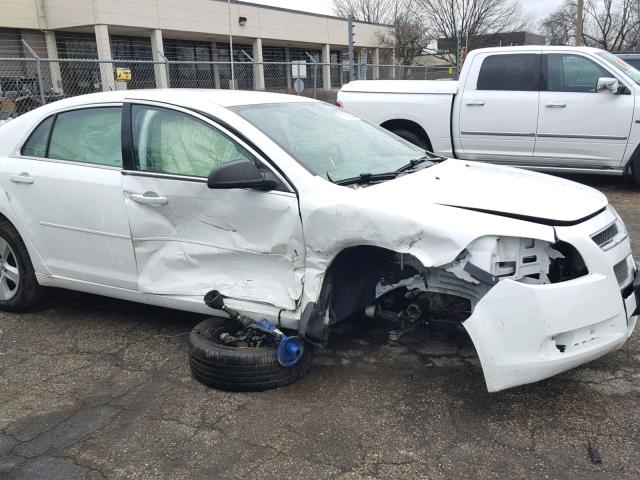 1G1ZB5E19BF188641 - 2011 CHEVROLET MALIBU LS WHITE photo 9