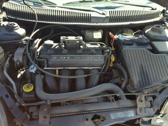 1P3ES46C0YD754710 - 2000 PLYMOUTH NEON BASE 蓝色 照片 7