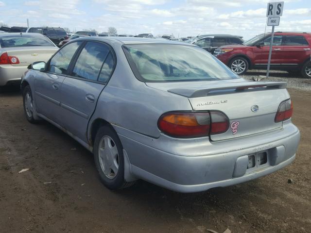 1G1NE52J0Y6271958 - 2000 CHEVROLET MALIBU LS ვერცხლისფერი ფოტო 3