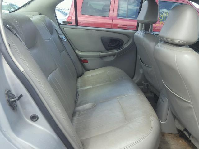 1G1NE52J0Y6271958 - 2000 CHEVROLET MALIBU LS ვერცხლისფერი ფოტო 6