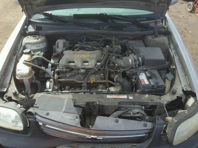 1G1NE52J0Y6271958 - 2000 CHEVROLET MALIBU LS ვერცხლისფერი ფოტო 7