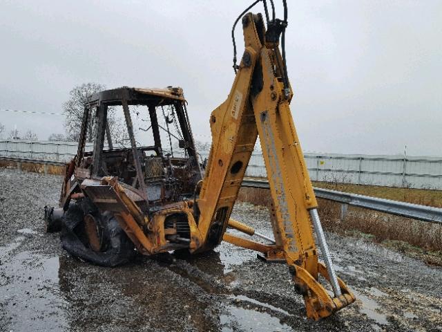 85CASEBACKH0E - 1985 CASE BACKHOE BURN photo 3