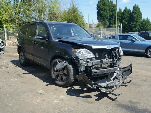 KNDJJ741395037542 - 2009 KIA BORREGO LX BLACK photo 1