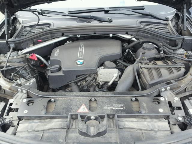 5UXWX9C54D0A18185 - 2013 BMW X3 XDRIVE2 შავი ფოტო 7