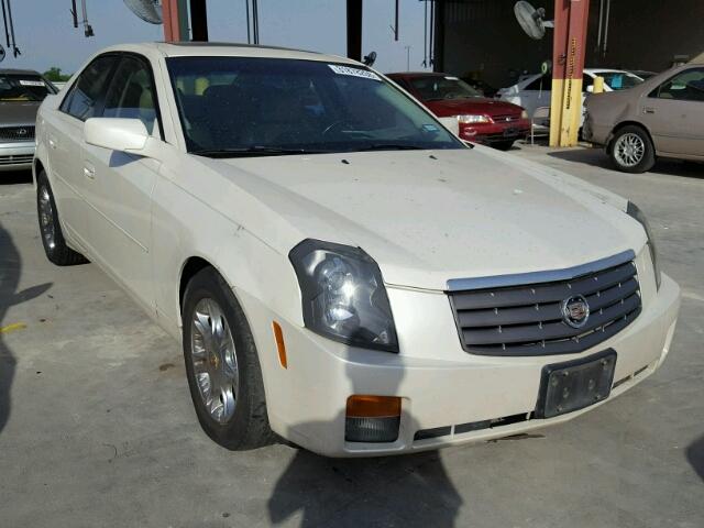 1G6DM577440116543 - 2004 CADILLAC CTS WHITE photo 1