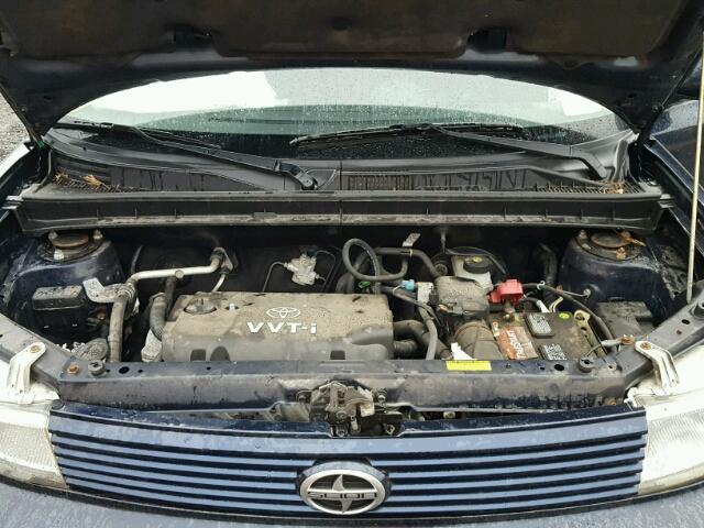 JTLKT324650196586 - 2005 TOYOTA SCION XB Blau Foto 7
