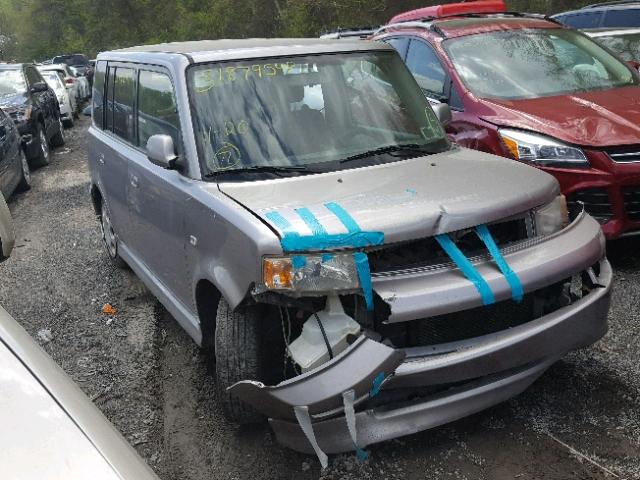 JTLKT324X54003610 - 2005 TOYOTA SCION XB ნაცრისფერი ფოტო 1