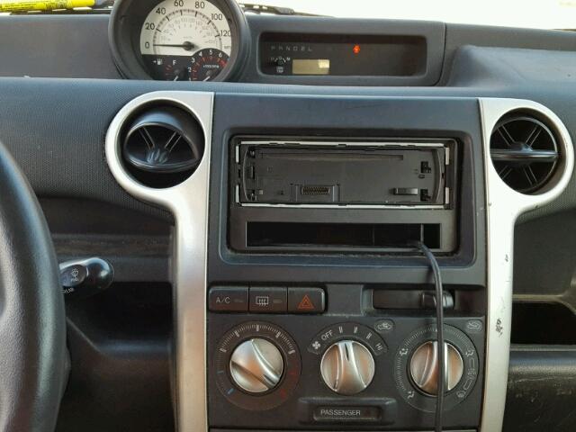 JTLKT324X54003610 - 2005 TOYOTA SCION XB ნაცრისფერი ფოტო 9