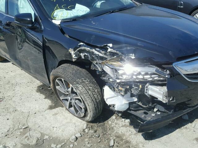 19UUB2F58HA005321 - 2017 ACURA TLX TECH BLACK photo 9