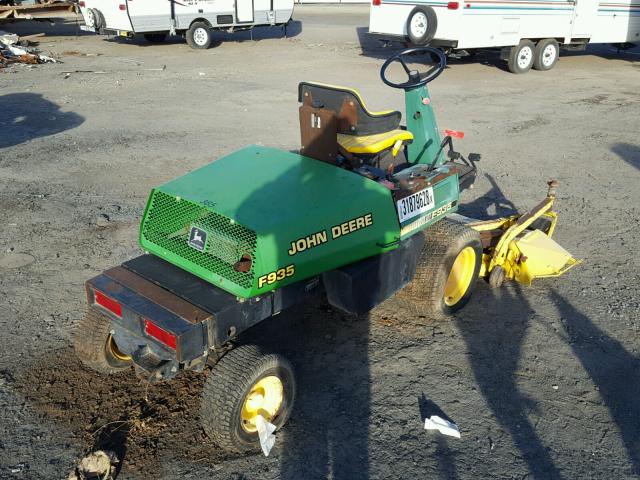 M0F935X476753 - 1988 JOHN DEERE TRACTOR GREEN photo 4