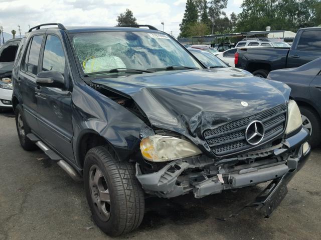 4JGAB54E82A291714 - 2002 MERCEDES-BENZ ML 320 BLACK photo 1