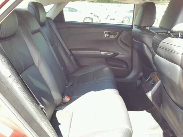 4T1BK1EB0EU103725 - 2014 TOYOTA AVALON BAS ბურგუნდია ფოტო 6