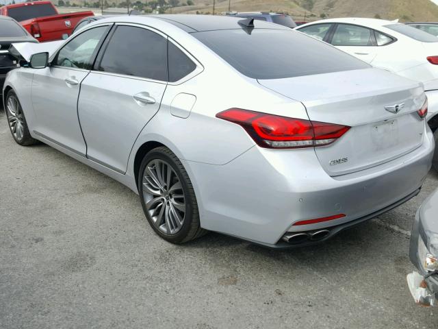 KMHGN4JFXFU053442 - 2015 HYUNDAI GENESIS 5. SILVER photo 3