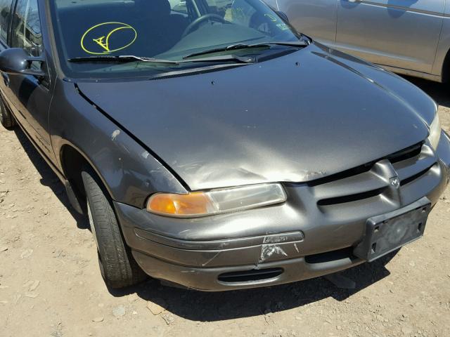 1B3EJ46C2YN236693 - 2000 DODGE STRATUS SE GRAY photo 9