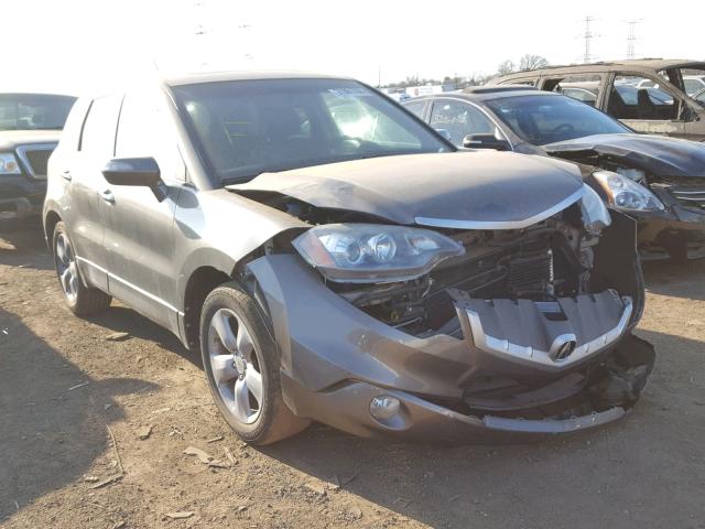 5J8TB18538A021252 - 2008 ACURA RDX TECHNO GRAY photo 1