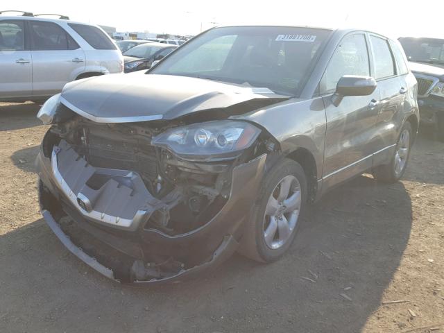 5J8TB18538A021252 - 2008 ACURA RDX TECHNO GRAY photo 2