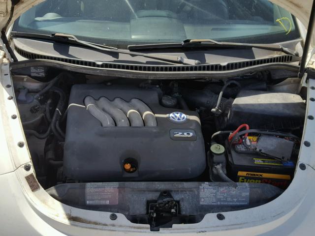 3VWCA21C6YM439725 - 2000 VOLKSWAGEN NEW BEETLE თეთრი ფოტო 7