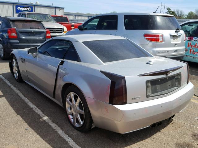 1G6YV34A755603453 - 2005 CADILLAC XLR SILVER photo 3