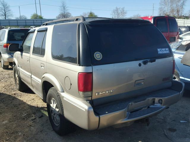 1GKDT13W5X2952039 - 1999 GMC ENVOY SILVER photo 3