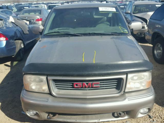 1GKDT13W5X2952039 - 1999 GMC ENVOY SILVER photo 7