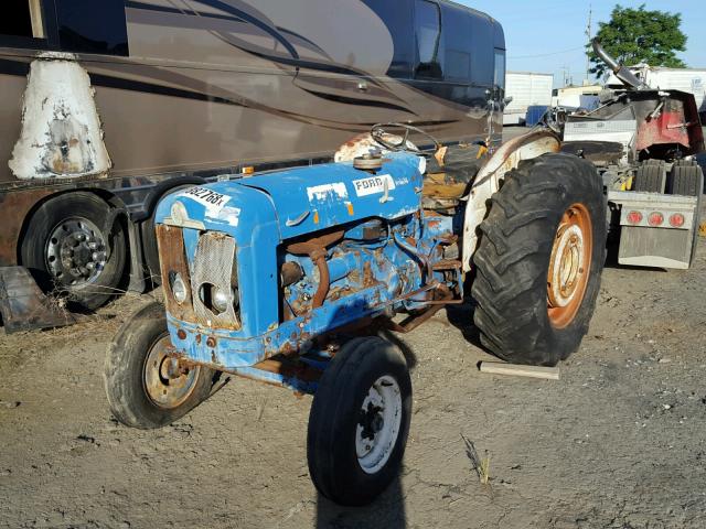 E1ADDA7007 - 1976 FORD TRACTOR BLUE photo 2