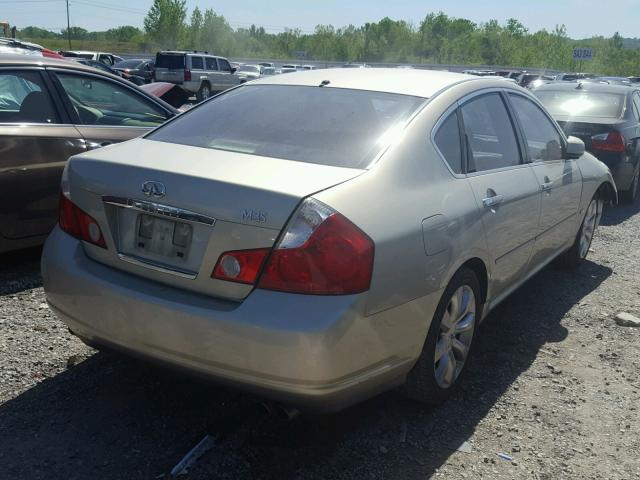 JNKAY01EX6M105944 - 2006 INFINITI M35 BASE BEIGE photo 4