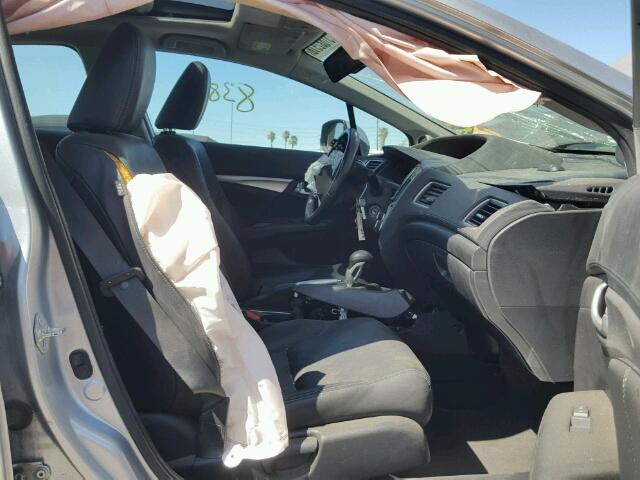 19XFB2F92DE238516 - 2013 HONDA CIVIC EXL SILVER photo 5