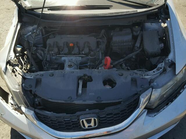 19XFB2F92DE238516 - 2013 HONDA CIVIC EXL SILVER photo 7