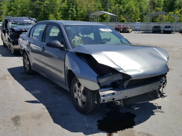 1G1ZT52865F314585 - 2005 CHEVROLET MALIBU LS ნაცრისფერი ფოტო 1