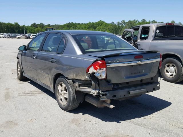 1G1ZT52865F314585 - 2005 CHEVROLET MALIBU LS ნაცრისფერი ფოტო 3