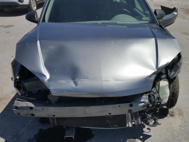 1G1ZT52865F314585 - 2005 CHEVROLET MALIBU LS ნაცრისფერი ფოტო 7