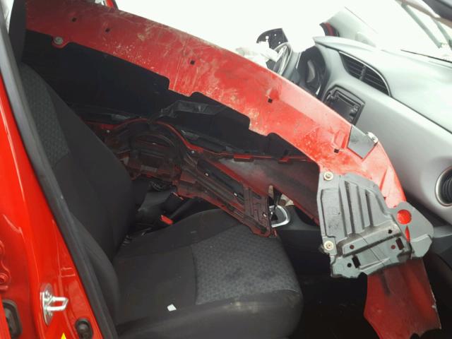 VNKKTUD39GA059958 - 2016 TOYOTA YARIS L RED photo 5