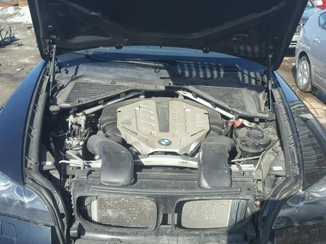 5UXFG8C53ALZ94556 - 2010 BMW X6 XDRIVE5 შავი ფოტო 7