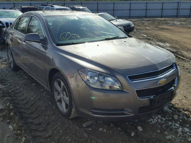 1G1ZC5E03CF340886 - 2012 CHEVROLET MALIBU 1LT BROWN photo 1