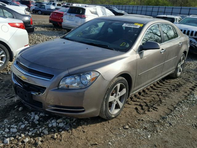 1G1ZC5E03CF340886 - 2012 CHEVROLET MALIBU 1LT BROWN photo 2