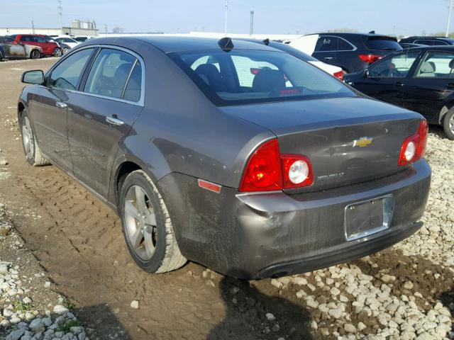 1G1ZC5E03CF340886 - 2012 CHEVROLET MALIBU 1LT BROWN photo 3