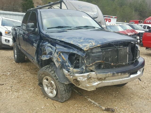 1D7KS28C57J526714 - 2007 DODGE RAM 2500 S BLUE photo 1