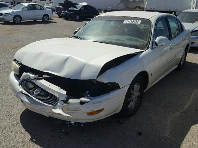 1G4HP54K634196607 - 2003 BUICK LESABRE CU WHITE photo 2