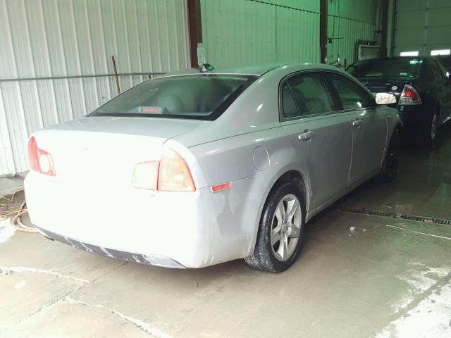 1G1ZB5E00CF362394 - 2012 CHEVROLET MALIBU LS 银色 照片 4