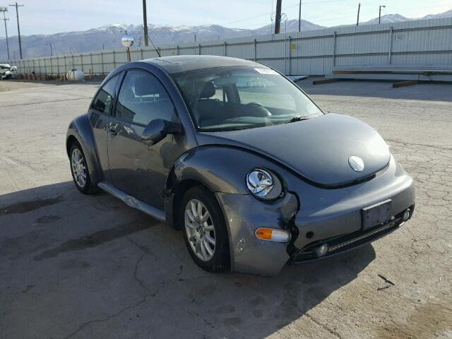 3VWCK31C65M409087 - 2005 VOLKSWAGEN NEW BEETLE ნაცრისფერი ფოტო 1