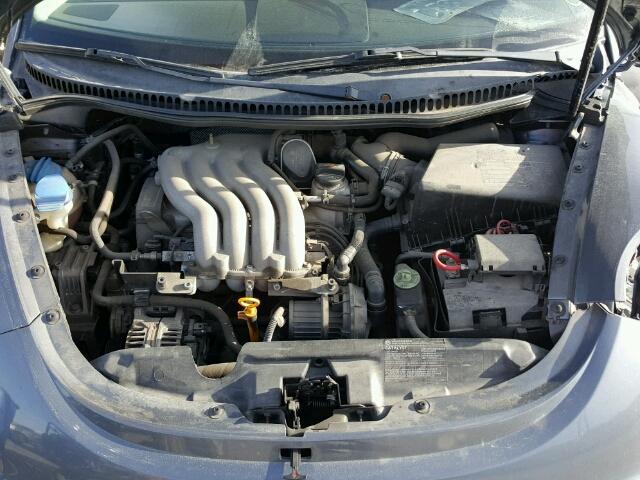 3VWCK31C65M409087 - 2005 VOLKSWAGEN NEW BEETLE ნაცრისფერი ფოტო 7