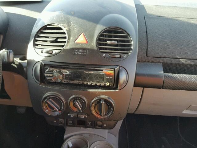 3VWCK31C65M409087 - 2005 VOLKSWAGEN NEW BEETLE ნაცრისფერი ფოტო 9