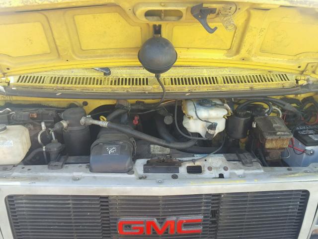 1GDJG31K0TF851942 - 1996 GMC CUTAWAY VA YELLOW photo 7