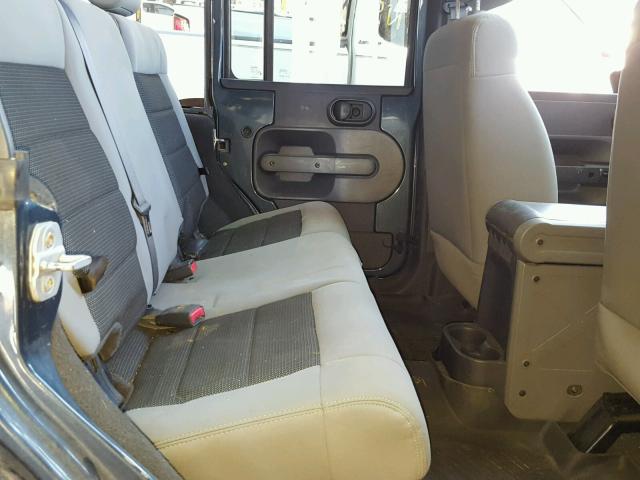 1J4GA39198L577994 - 2008 JEEP WRANGLER U BLUE photo 6