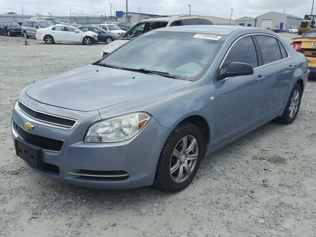 1G1ZG57B784220112 - 2008 CHEVROLET MALIBU LS ლურჯი ფოტო 2