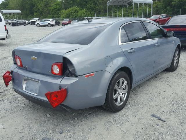 1G1ZG57B784220112 - 2008 CHEVROLET MALIBU LS ლურჯი ფოტო 4